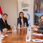 Autoridades del MIC recibieron a empresarios colombianos para potenciar los lazos comerciales