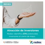 Al cierre de mayo, Rediex duplica cantidad de empresas extranjeras identificadas