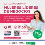 MIC busca fortalecer capacidades de emprendedoras con el proyecto “Mujeres Líderes de Negocios”