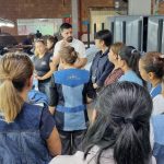 Emprendedores visitan empresa Blue Design América para conocer eficacia del software 3D VStitcher