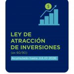Régimen de Atracción de Inversiones supera los USD 440 millones al cierre de julio