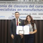 Formación de expertos en Corea apunta a fortalecer la industria de autopartes en Paraguay